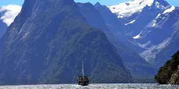 2026 New Zealand & Australia Golf Cruise Vacation Package Milford Sound in the Southern Alps, New Zealand - PerryGolf + Azamara Cruises